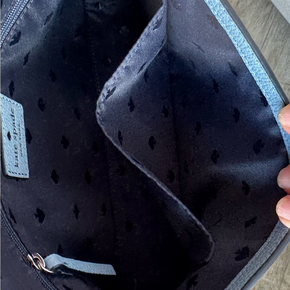 Kate Spade Blue Chester Street Annalise Crossbody Purse Handbag Pocketbook, NEW - Picture 13 of 14